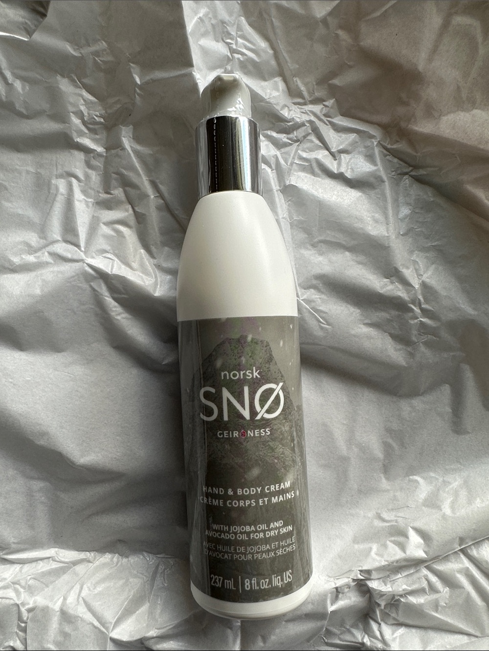 Norsk SNØ Geirness Hand & Body Cream - BRAND NEW!